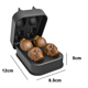 thumbnail image 2 of Bandeja para cubitos de hielo de silicona sin BPA, máquina para hacer hielo con forma de calavera 3D para enfriar bebidas y cócteles artesanales, molde multiusos para hacer chocolate y dulces (fusión, 2 of 5