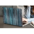 thumbnail image 4 of KSK KAISHEK Hard Shell Case Compatible with Newest MacBook Pro 15 inchs 2019-2016 A1707&A1990 + Black Keyboard Cover, Wood grain 7_1, 4 of 5