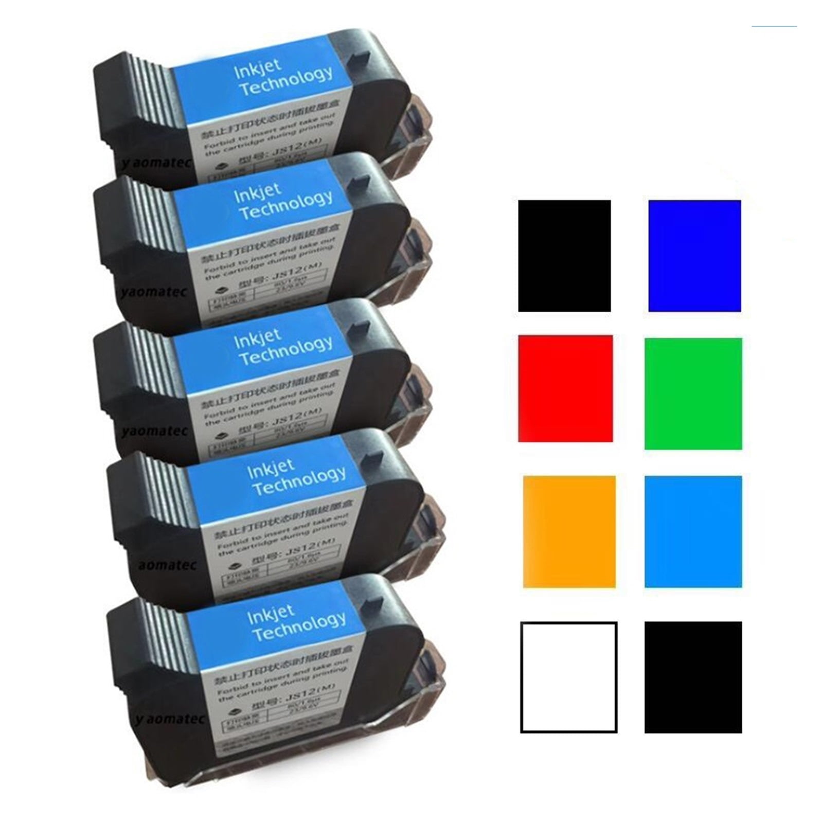 12.7mm QR Code Batch Code Number Logo Label Portable Handheld Printer Smart Thermal Inkjet Print ,Versatile Surface Compatibility