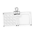 thumbnail image 2 of segolike Pocket Artist Watercolor Travel Set Compact Watercolor Paint Set Palette Box Clear 15 Holes, 2 of 9