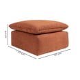 thumbnail image 5 of Taburete Puff Nabu Terracota Kessa Muebles, 5 of 5