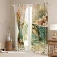 thumbnail image 3 of jejeloiu Big Bass Fish Black Out Curtains,Fishing And Hunting Curtains Pack of 2 (42x63 Each),Rustic Farmhouse Cabin Bedroom Curtains For Kids,Microfiber Bedroom Decor, 3 of 6