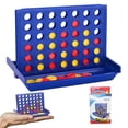 thumbnail image 1 of Family Board Games Set, Travel-sized Collapsible Game Board For Classic 4 In A Row, Lightweight And Durable For Kids And Adults, 1 of 7