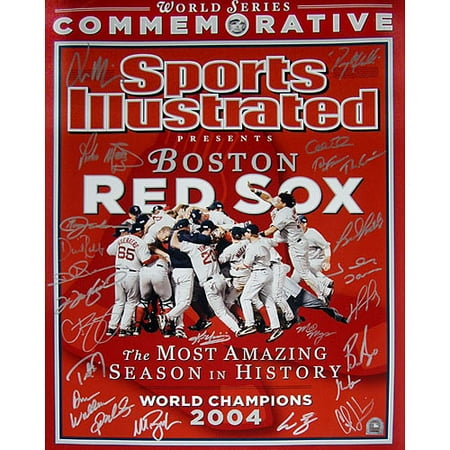 2004 Boston Red Sox Team-Signed 16 x 20 SI Cover (Limited Edition of 86)