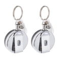 thumbnail image 1 of Shisuyan 2Pack Retractable Card Holder Badge Reel ID Cards Holder for Hospital Use, 1 of 9