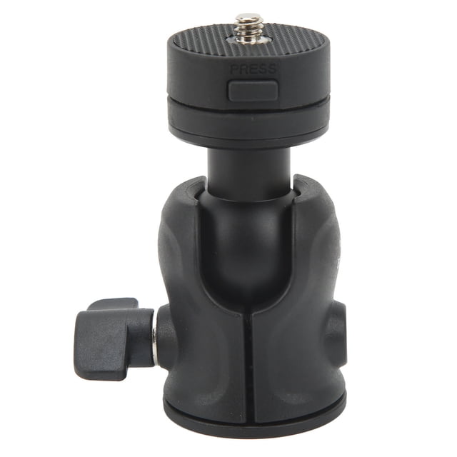 Tripod Ball Head, 360 Degree Rotation Strong Locking Force Camera Stabilizer For Outdoor Shooting