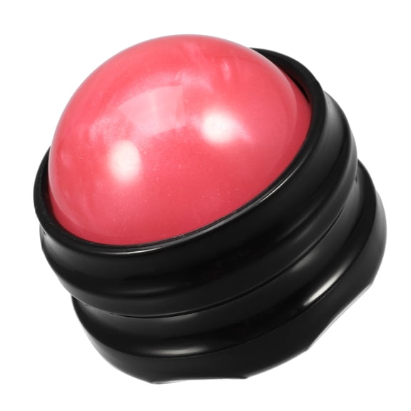 Manual Massage Roller Ball Body Massage Tool Stress Ease Polypropylene Artificial Resin Black Pink