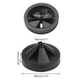 thumbnail image 2 of SHAR 2 Pack Garbage Disposal Splash Guard EPDM Rubber Sink Baffle 3 1/8in Food Waste Disposer Replacement Drain Splash Guard, 2 of 6