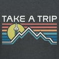 thumbnail image 3 of Teelocity NASA Take A Trip Graphic T-Shirt (3X-Large, Charcoal Heather), 3 of 4