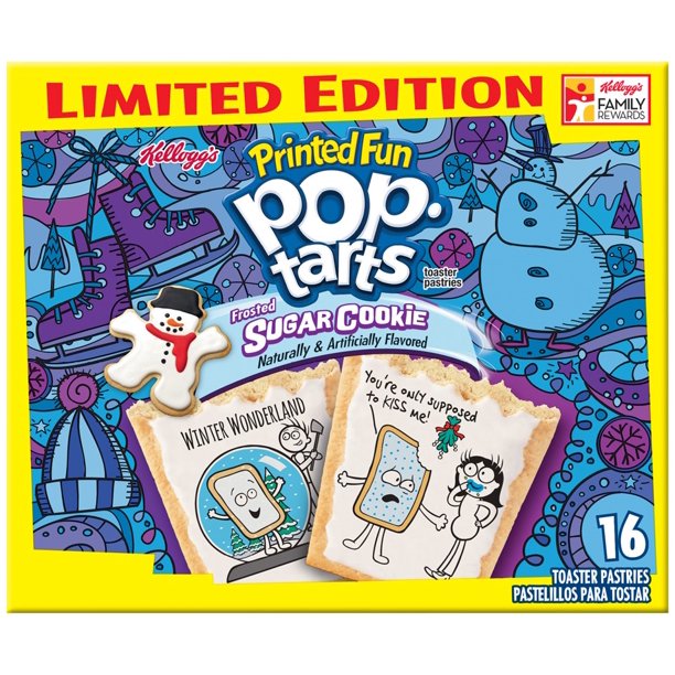 Kellogg's Pop Tarts, Frosted Sugar Cookie, 12 Ct