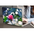 thumbnail image 3 of KSK KAISHEK Compatible Old Version MacBook Air 13" Case 2010-2017 Released Model A1369/A1466, Plastic Hard Protective Shell Case Cover, Rose series 0159, 3 of 5