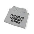 thumbnail image 4 of German Germany Wedding Wife Husband Hoodie, Gifts, Hooded Sweatshirt, 4 of 4