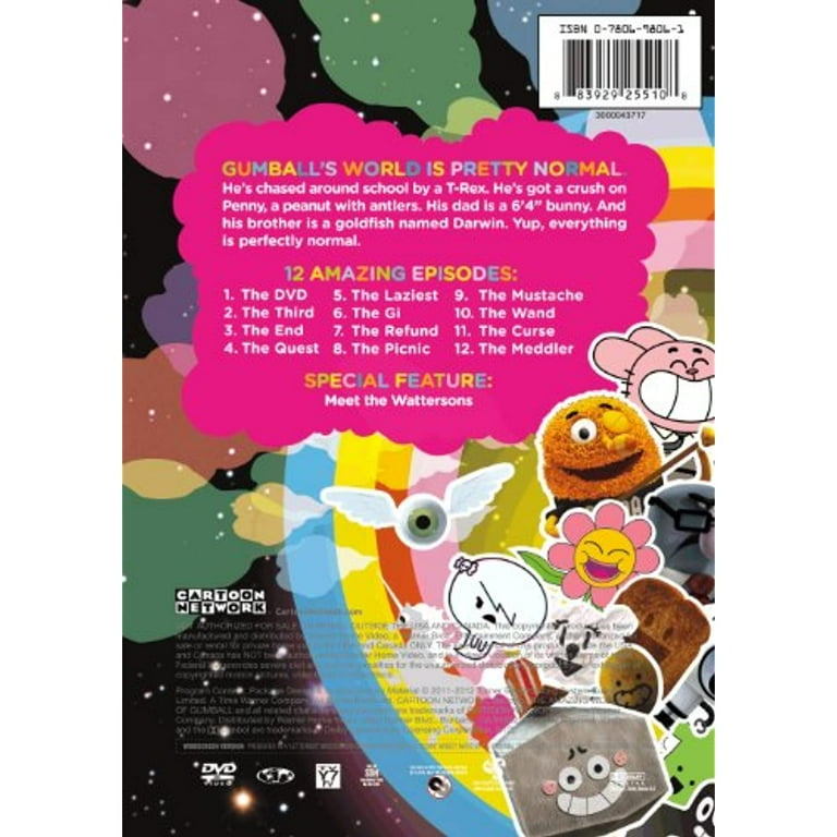 Cartoon Network The Amazing World Of Gumball Season Cartoon