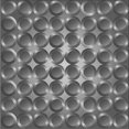 thumbnail image 1 of Ahgly Company Machine Washable Indoor Square Transitional Gray Wolf Gray Area Rugs, 5' Square, 1 of 1