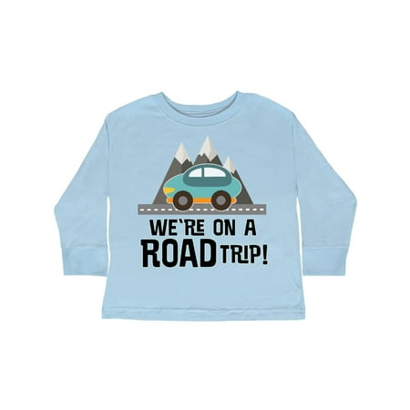 

Inktastic Family Road Trip Mountains Gift Toddler Boy or Toddler Girl Long Sleeve T-Shirt