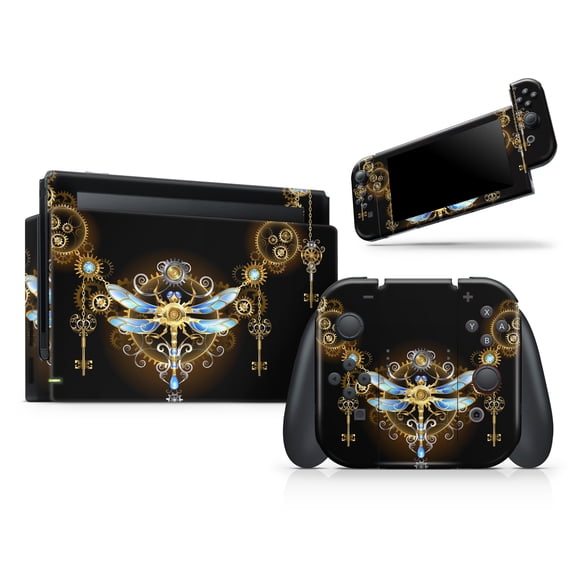 DesignSkinz Dragonfly Ornament Full-Body Skin Decal Wrap Cover for Nintendo Switch