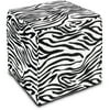 Better Homes and Gardens Pouf, Zebra