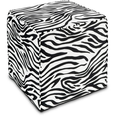 Better Homes and Gardens Pouf, Zebra