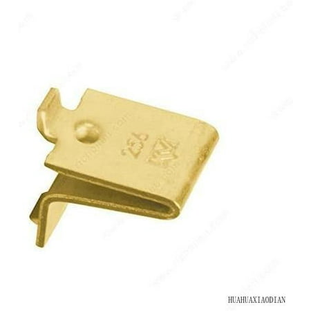 

Knape & Vogt KV Shelf Support Clip Brass Pack Of 12