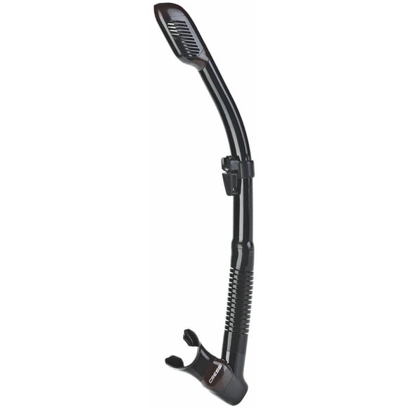 Snorkel Cressi Supernova Dry Negro/Marrón