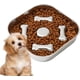 thumbnail image 5 of Slow Feeder Dog Bowl, Slow Feeder Stainless Steel Pet Bowl AntiSlip BiteResistant Slow Feeder for Small Medium Dogs Cats Eating Habits Training, 5 of 5