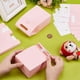 thumbnail image 3 of Paquete de 24 cajas de regalo para fiestas, cajas rosas con asas, cajas de obsequio para dulces, cajas de regalo Kraft para fiestas., 3 of 9