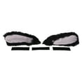 thumbnail image 1 of Accesorios para Cascos de Motocicleta Decoración Conejo de Orejas Plegables para Cascos de Motocicleta Bicicleta Esquí Etiqueta de Peluche Negra 1 Set, 1 of 6