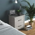 thumbnail image 3 of Layton Dusty Gray Oak Nightstand (21.9 in. x 15.7 in. x 19.1 in.) (Set of 2), 3 of 13