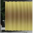 thumbnail image 4 of Ambesonne Ombre Shower Curtain, Vintage Digital Design, 69"Wx84"L, Mustard and Brown, 4 of 5
