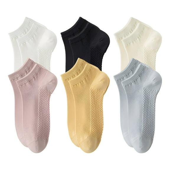 TELOLY 8Pairs Ankle Socks for Women,Viscose Womens Ankle Socks Size 9-11,No Show Womens Socks