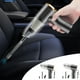 thumbnail image 1 of Aspiradora de mano dorada - 120W de fuerte succión, USB recargable, batería de 2000mAh para coche, teclado y grietas domésticas con cepillo y boquilla plana, 1 of 6
