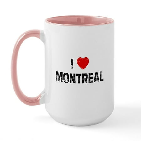 

CafePress - I * Montreal Large Mug - 15 oz Ceramic Large Mug