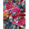 thumbnail image 4 of Unique Loom Budapest Collection Area Rug - Szechenyi (2' x 5' 11" Runner Fuchsia/Gold), 4 of 7