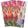 thumbnail image 2 of Coolnut Rustic Wildflowers Kitchen Dish Towels Soft Tea Towel Set of 6 Absorbent Dishcloths Hand Towels for Drying Dish Cloths 28" x 18" Washcloth Gift, 2 of 7