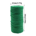 thumbnail image 4 of Macrame Cord 4mm 109yards (100 Meters) Colorful Macrame Supplies Macrame Yarn, Colored Cotton Rope, Colored Cord for DIY, 4 of 8