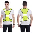 thumbnail image 1 of Chaleco reflectante, equipo reflectante ajustable de alta visibilidad para correr, andar en bicicleta y trotar, 1 of 4