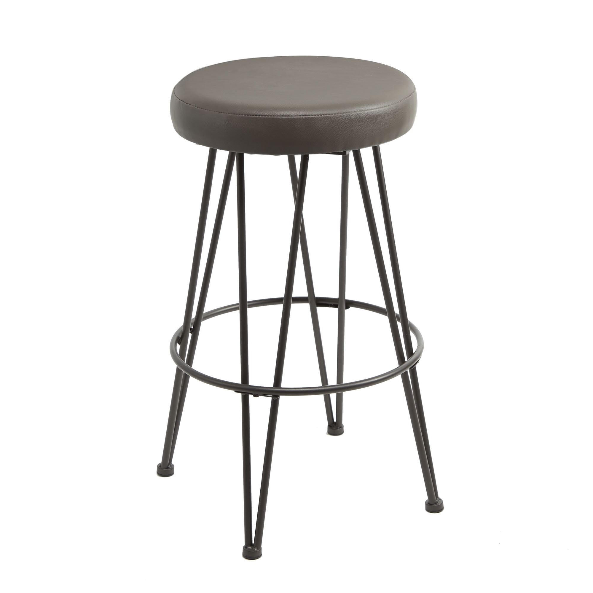 Vinnie Metal Upholstered Backless Bar Stool 2773