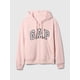 thumbnail image 4 of Sudadera con Capucha GAP para Mujer con Logo, Cierre Completo, Color Rosa Misty, Talla 2XL, 4 of 4