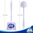 thumbnail image 3 of MR.SIGA Brosse et Caddy pour Cuvette de Toilette, Lot de 2, 3 of 6