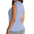 thumbnail image 4 of RQYYD Women Going Out Casual Tank Tops Spring Summer Basic Cute 2024 Sleeveless Shirt Y2K Fashion Outfits Clothes, 4 of 5