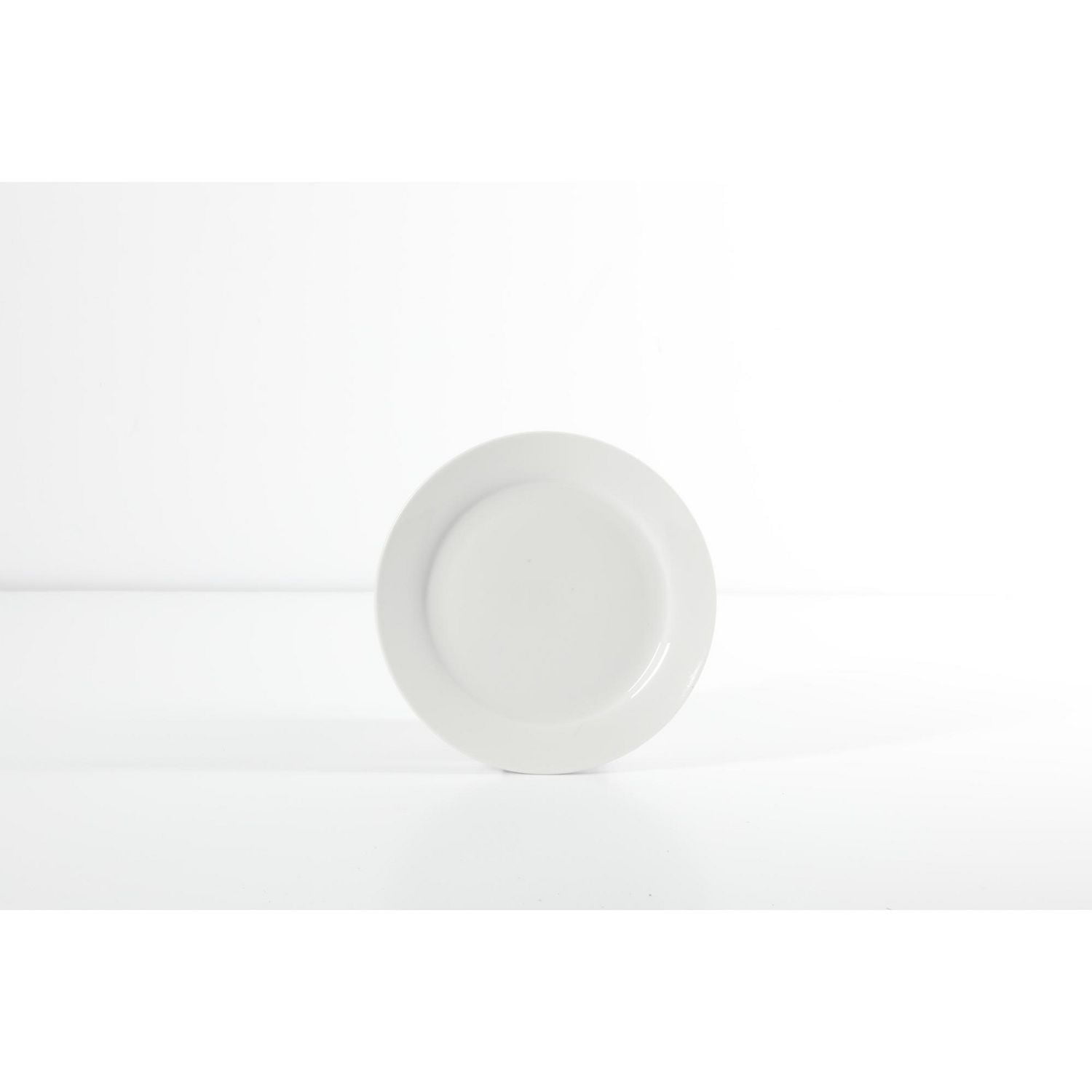 Gibson Home Noble Court 16 Piece Dinnerware Set, White, Rim Shape