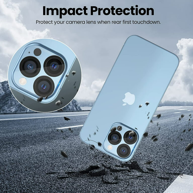 UniqueMe Camera Lens Protector compatible with iPhone 11 Pro/iPhone 11 Pro  Max Tempered Glass,[Not for iPhone 11] Easy Install 9H Hardness HD Clear [