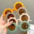 thumbnail image 3 of Graflsoa Charming Floral Design Kids Sunglasses with Pastel Frames for Sun Protection and Style, 3 of 3