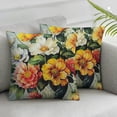 thumbnail image 3 of Creowell Spring Floral Throw Pillow Covers Home Sweet Home Flowers Truck Farmhouse Decorative Pillows Soft Cushion Cases for Couch Sofa Bed Home Decor 2pcs White, 3 of 7