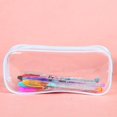 thumbnail image 5 of Trousse d'Examen Transparente, Pochette de Rangement Comestible en Pvc Imperméable (Blanc), 5 of 5