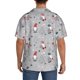 thumbnail image 3 of Fotbe Santa with Gifts Camisa Estampada de Manga Corta para Hombre, Casual de Verano, Estilo Playero, Sin Arrugas-XX-Large, 3 of 5