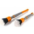 thumbnail image 1 of Detail Factory - TriGrip Ultra-Soft Detailing Brush Set - Scratch-Free Cleaning for Exterior, Interior Panels, Emblems, Badges, Gauges, Infotainment Screen - Solar Flare, 1 of 8