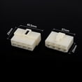 thumbnail image 3 of 5 juegos de conector eléctrico de cable automotriz de 6.3 mm y 8 pines, alojamiento masculino y femenino para automóvil, 3 of 4