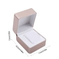 thumbnail image 3 of Vaidha Frosted Round Corner Watch Box Display Box Senior Watch Packaging Box Gift Storage Box, 3 of 6