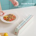thumbnail image 2 of LCXmlly Magnetic Plastic Wrap Holder Plastic Wrap Cutter Space saving Convenient Magnetic Adsorption Plastic Wrap Dispenser for Home Kitchen, 2 of 8